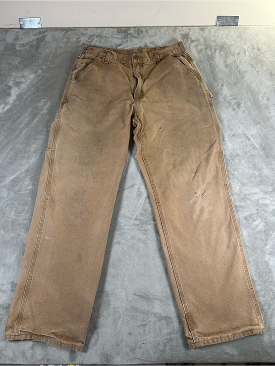Carhartt Other - Carhartt Men's Classic the loose original fit Straight Work Pants - Brown
